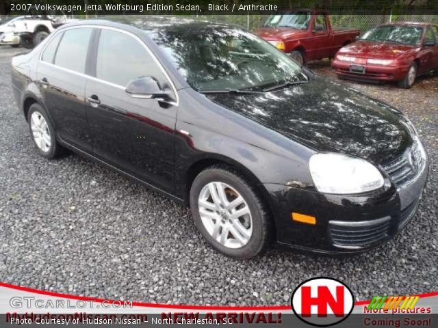 2007 Volkswagen Jetta Wolfsburg Edition Sedan in Black