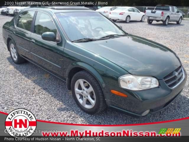 2000 Nissan Maxima GLE in Sherwood Green Metallic