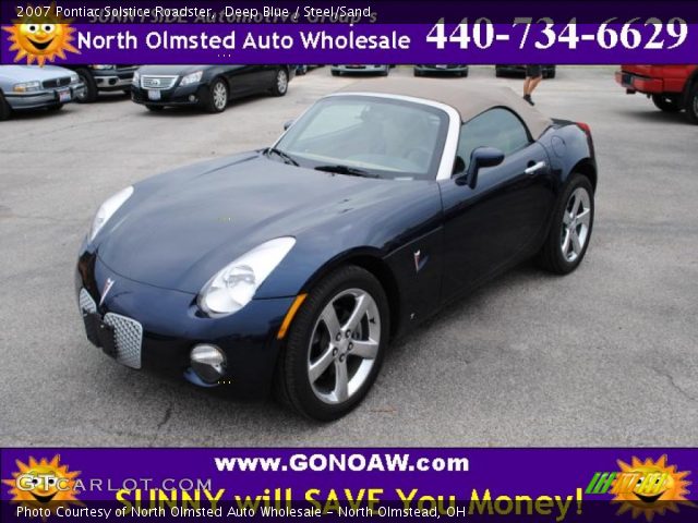 2007 Pontiac Solstice Roadster in Deep Blue