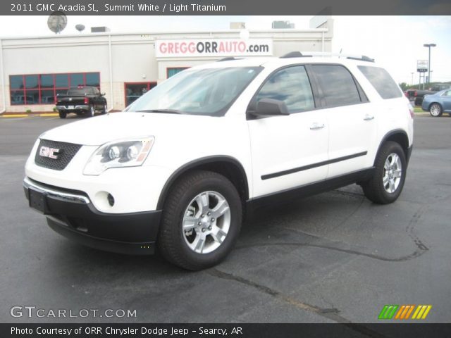 2011 GMC Acadia SL in Summit White