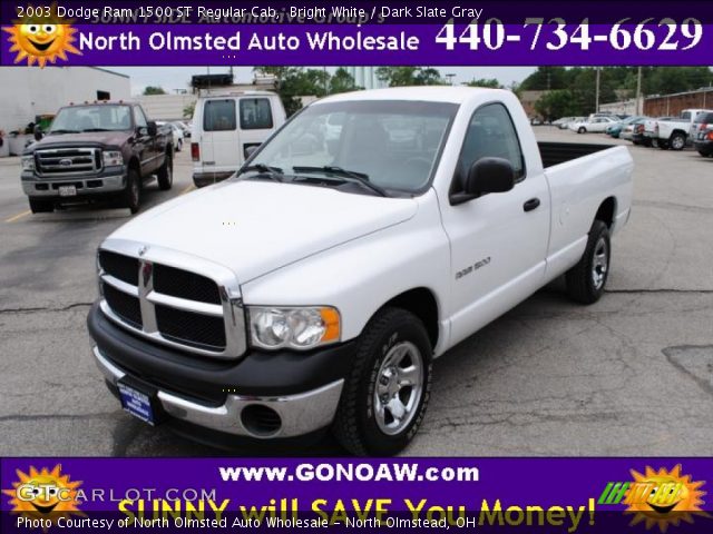 2003 Dodge Ram 1500 ST Regular Cab in Bright White