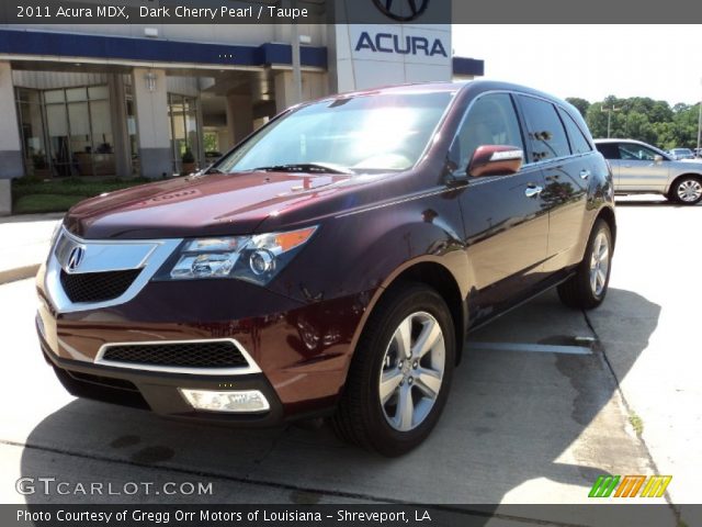 2011 Acura MDX  in Dark Cherry Pearl
