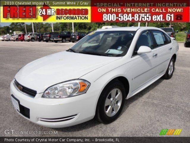 2010 Chevrolet Impala LT in Summit White