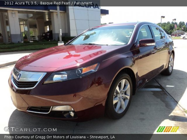 2012 Acura TL 3.5 in Basque Red Pearl