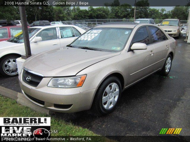 2008 Hyundai Sonata GLS in Golden Beige