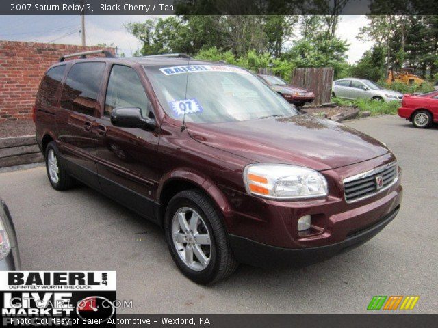 2007 Saturn Relay 3 in Black Cherry