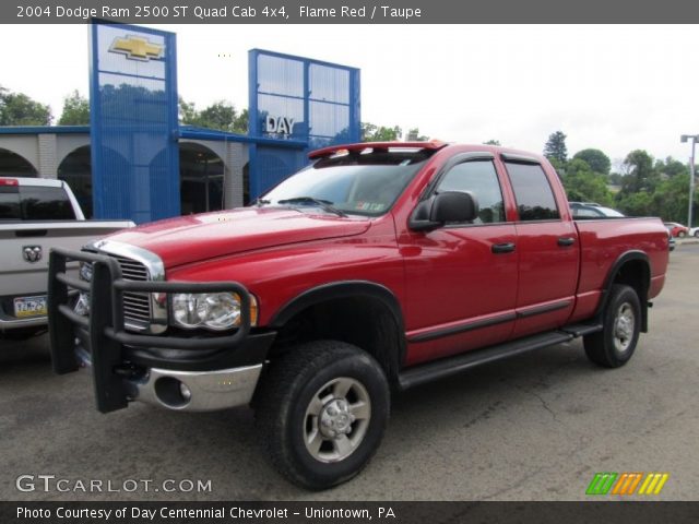2004 Dodge Ram 2500 ST Quad Cab 4x4 in Flame Red
