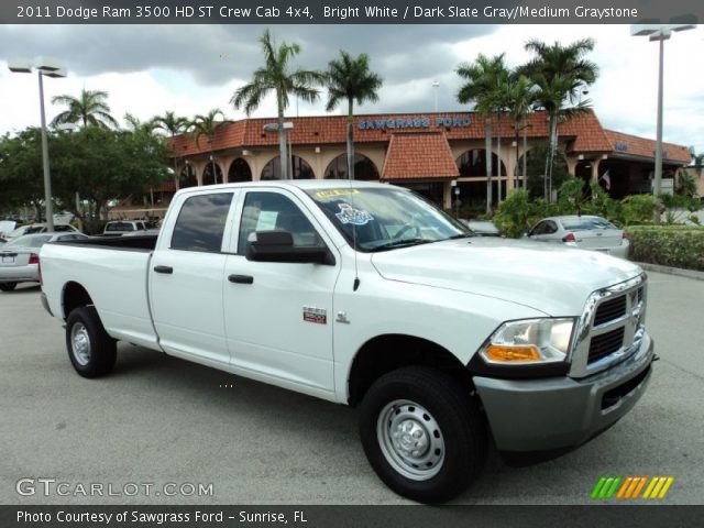 2011 Dodge Ram 3500 HD ST Crew Cab 4x4 in Bright White