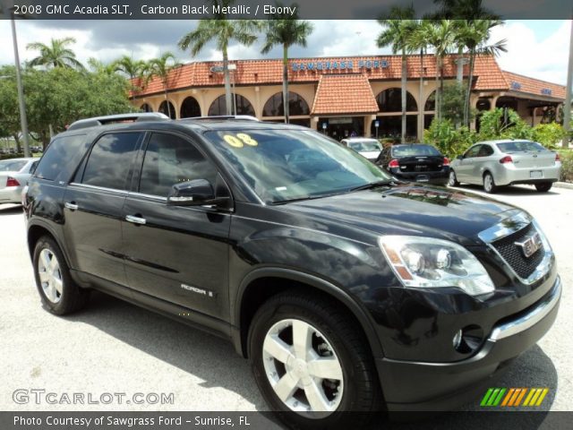 2008 GMC Acadia SLT in Carbon Black Metallic
