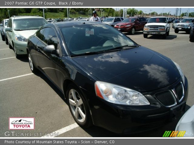 2007 Pontiac G6 GTP Coupe in Black