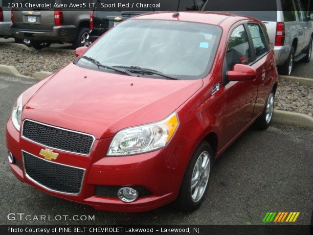 2011 Chevrolet Aveo Aveo5 LT in Sport Red