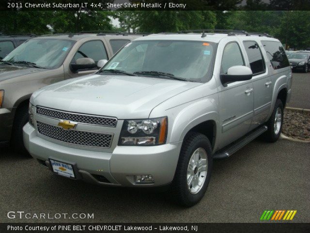 2011 Chevrolet Suburban LT 4x4 in Sheer Silver Metallic