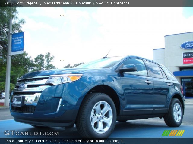 2011 Ford Edge SEL in Mediterranean Blue Metallic