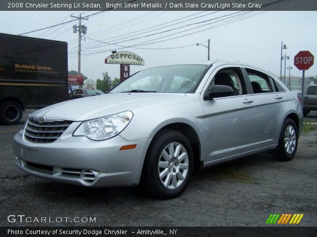 2008 Chrysler Sebring LX Sedan in Bright Silver Metallic