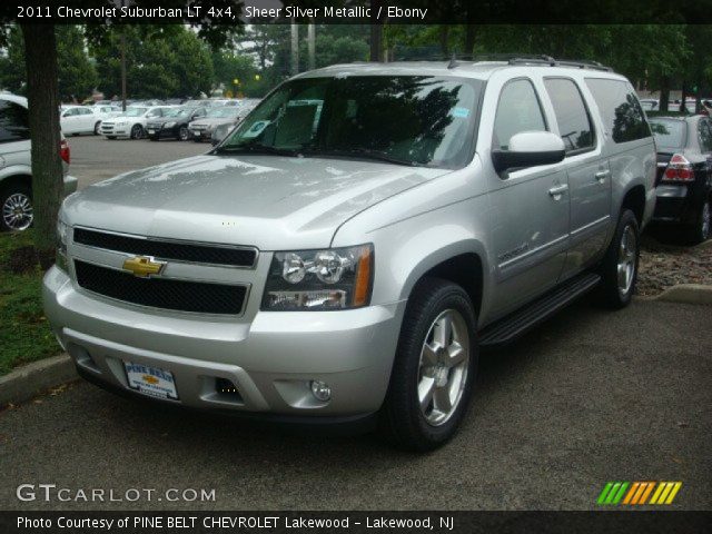 2011 Chevrolet Suburban LT 4x4 in Sheer Silver Metallic