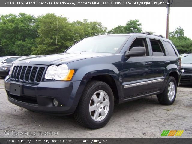 2010 Jeep Grand Cherokee Laredo 4x4 in Modern Blue Pearl