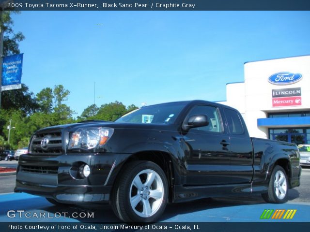 2009 Toyota Tacoma X-Runner in Black Sand Pearl