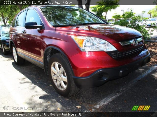 2008 Honda CR-V EX in Tango Red Pearl