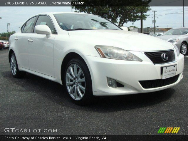 2006 Lexus IS 250 AWD in Crystal White