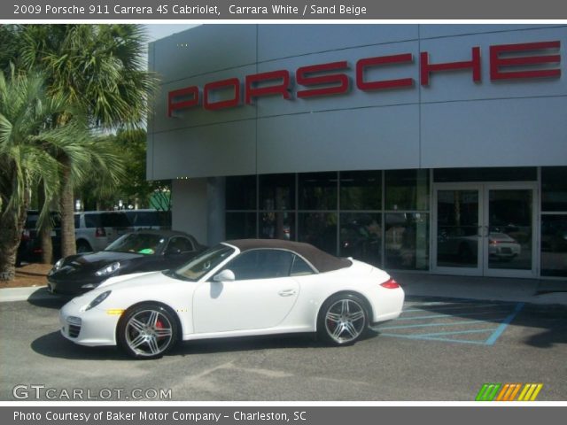 2009 Porsche 911 Carrera 4S Cabriolet in Carrara White