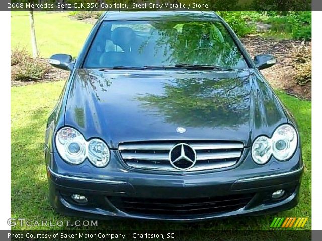 2008 Mercedes-Benz CLK 350 Cabriolet in Steel Grey Metallic