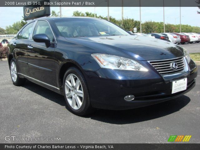 2008 Lexus ES 350 in Black Sapphire Pearl