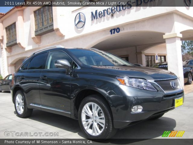 2011 Lexus RX 450h AWD Hybrid in Smokey Granite Mica