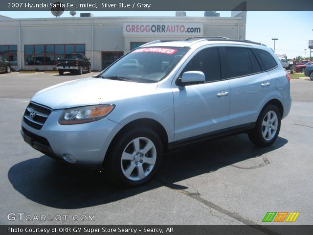 2007 Hyundai Santa Fe Limited in Silver Blue