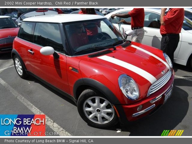 2002 Mini Cooper Hardtop in Chili Red