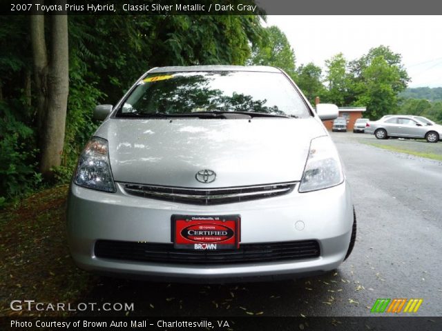 2007 Toyota Prius Hybrid in Classic Silver Metallic