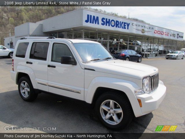 2008 Jeep Liberty Limited 4x4 in Stone White