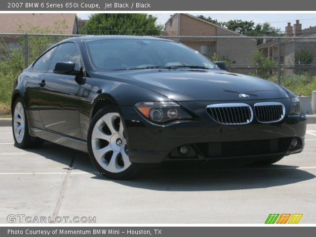 2007 BMW 6 Series 650i Coupe in Jet Black
