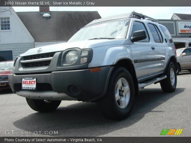 2003 Nissan Xterra SE V6 in Silver Ice Metallic