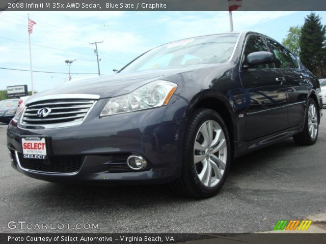 2008 Infiniti M 35x AWD Sedan in Blue Slate