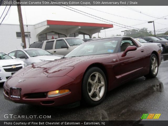 2003 Chevrolet Corvette 50th Anniversary Edition Coupe in 50th Anniversary Red