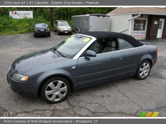 2004 Audi A4 1.8T Cabriolet in Dolphin Grey Metallic