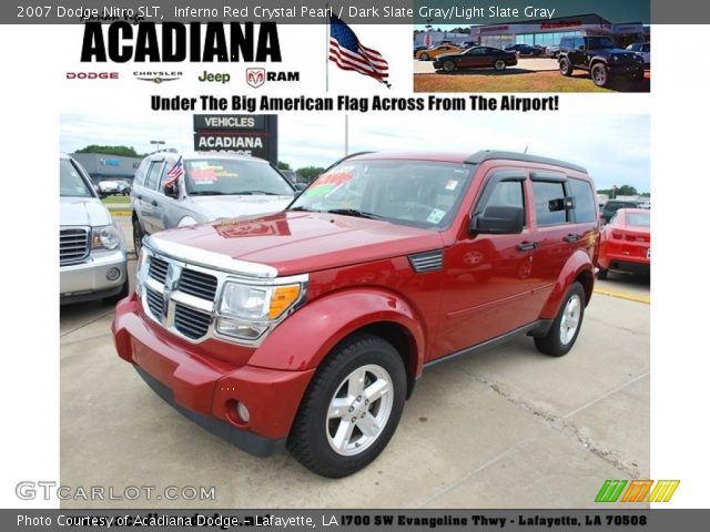 2007 Dodge Nitro SLT in Inferno Red Crystal Pearl