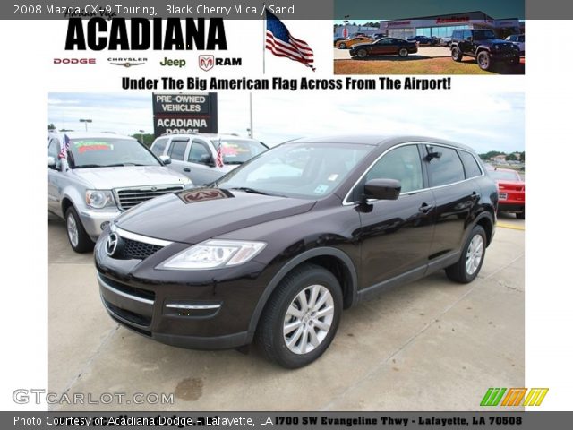 2008 Mazda CX-9 Touring in Black Cherry Mica
