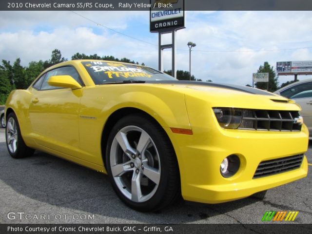 2010 Chevrolet Camaro SS/RS Coupe in Rally Yellow