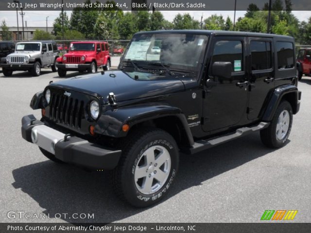 2011 Jeep Wrangler Unlimited Sahara 4x4 in Black
