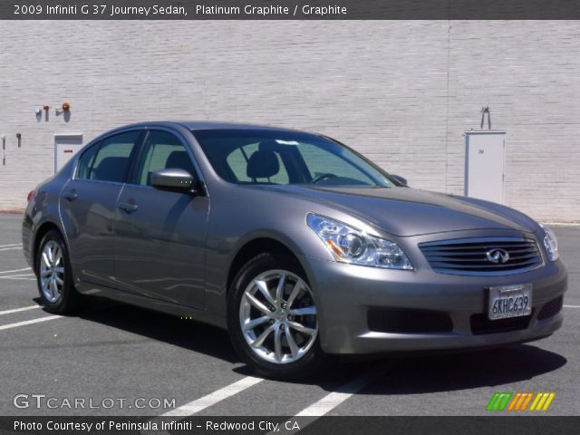2009 Infiniti G 37 Journey Sedan in Platinum Graphite