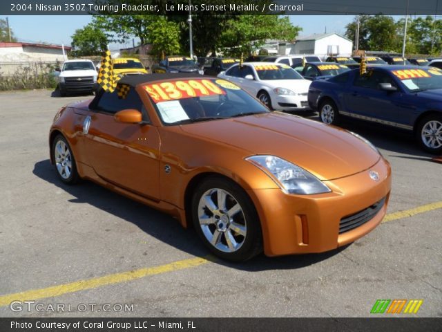 2004 Nissan 350Z Touring Roadster in Le Mans Sunset Metallic
