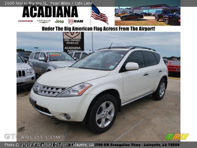 2006 Nissan Murano SL in Pearl White