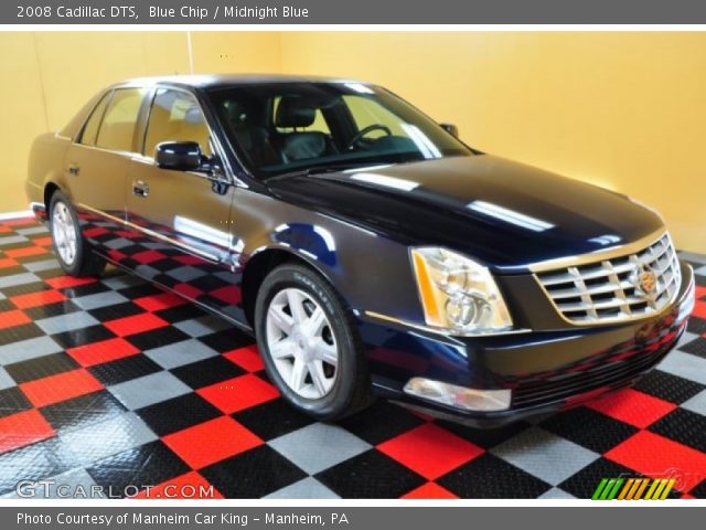 2008 Cadillac DTS  in Blue Chip