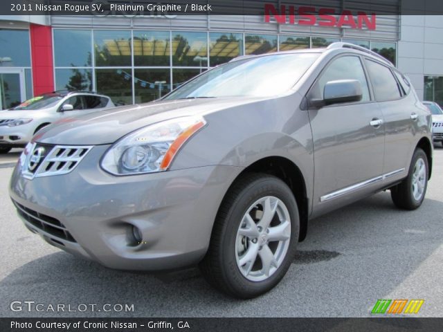 2011 Nissan Rogue SV in Platinum Graphite