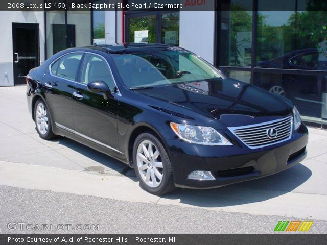 2008 Lexus LS 460 in Black Sapphire Blue Pearl