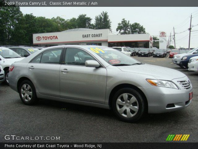 2009 Toyota Camry LE in Classic Silver Metallic