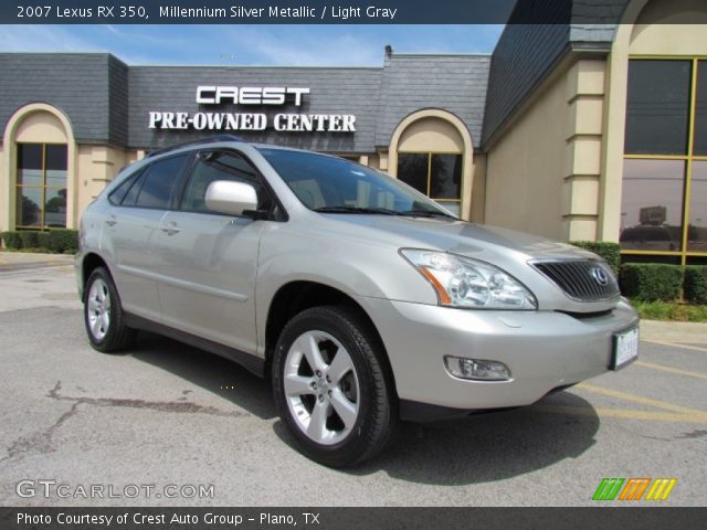 2007 Lexus RX 350 in Millennium Silver Metallic