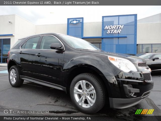 2011 Chevrolet Equinox LS AWD in Black