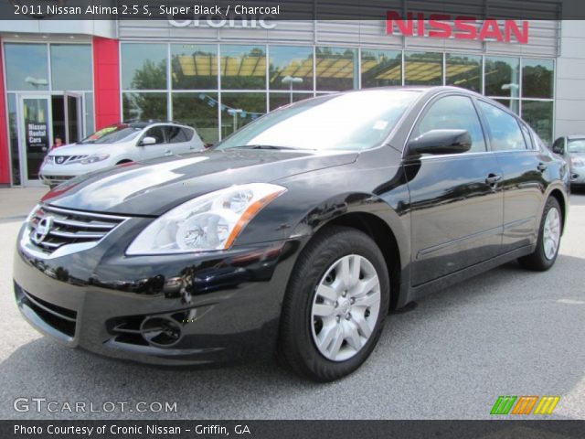 2011 Nissan Altima 2.5 S in Super Black